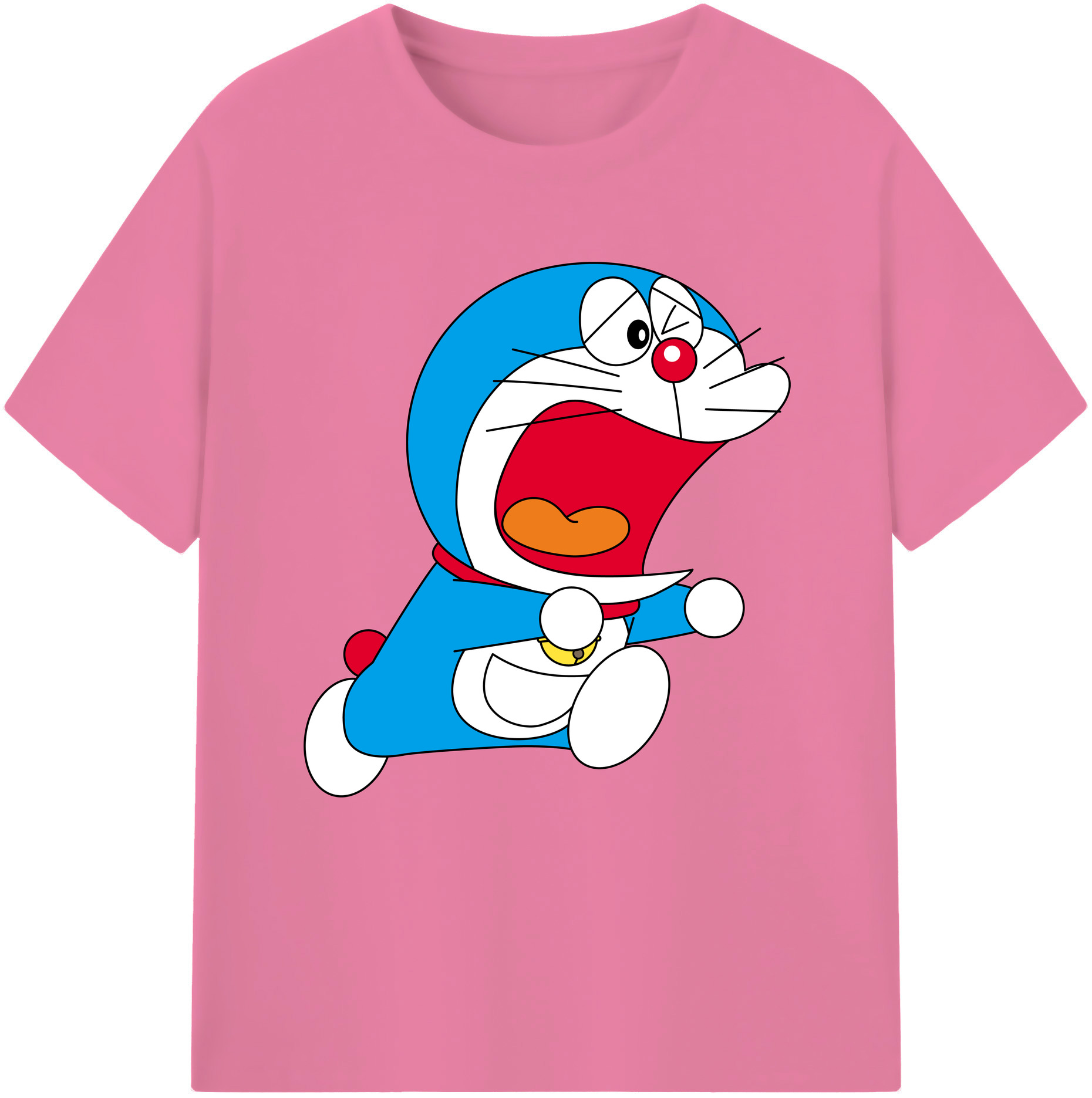 （画像用） ドラえもん Doraemon 綿100％半袖Tシャツ（フロントプリント）